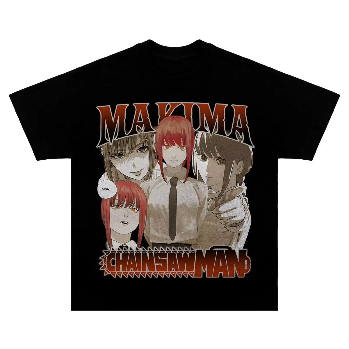 Anime Merchandise T Shirt - 2025 Japon tarzı İşbirliği Chainsaw Man