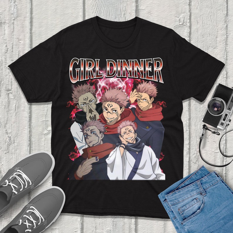 Anime Merchandise T Shirt - Sukuna Jujutsu-Kaisen T-Shirt Streetweed Premium Kalite