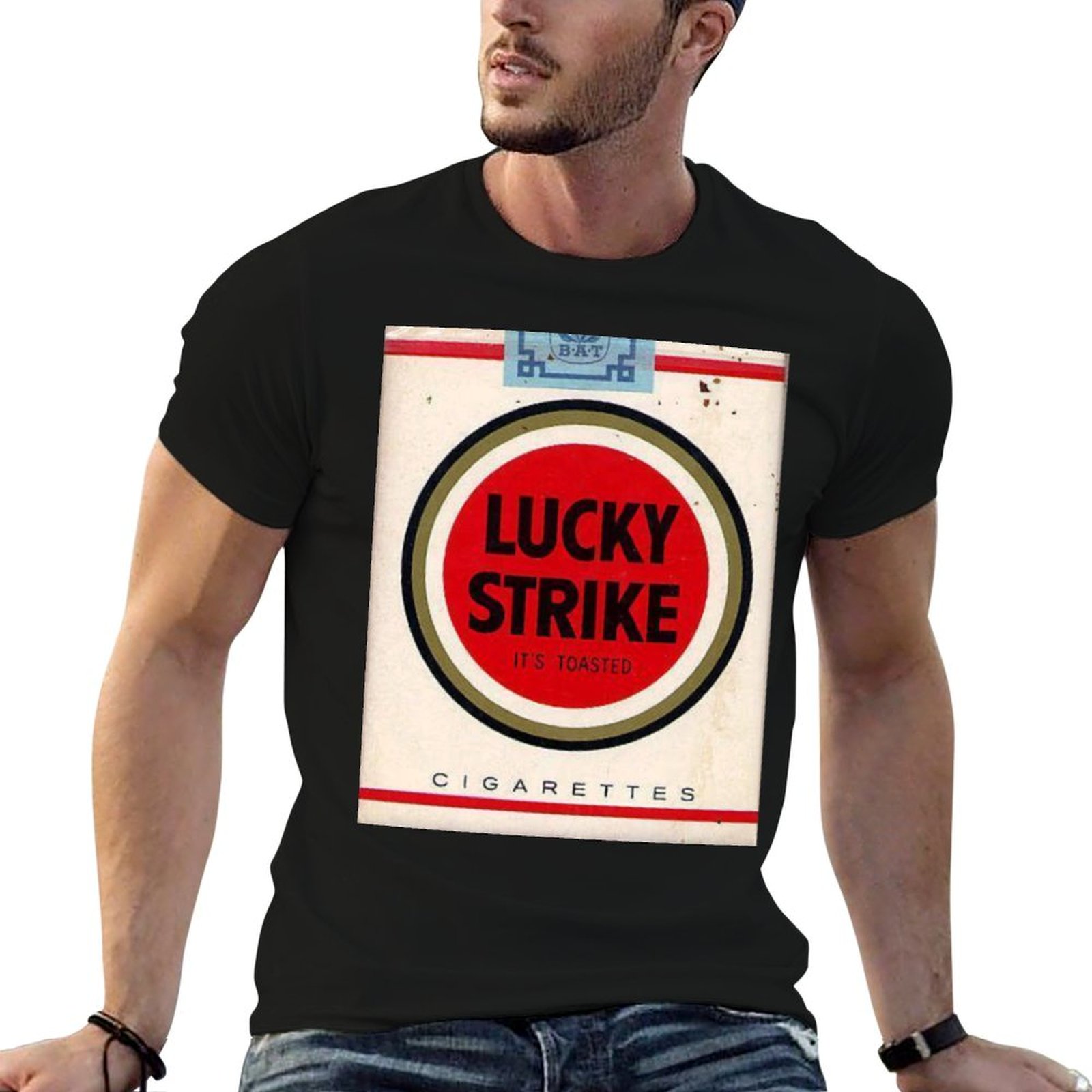 Anime Merchandise T Shirt - EN ÇOK SATAN Lucky Strike Merchandise