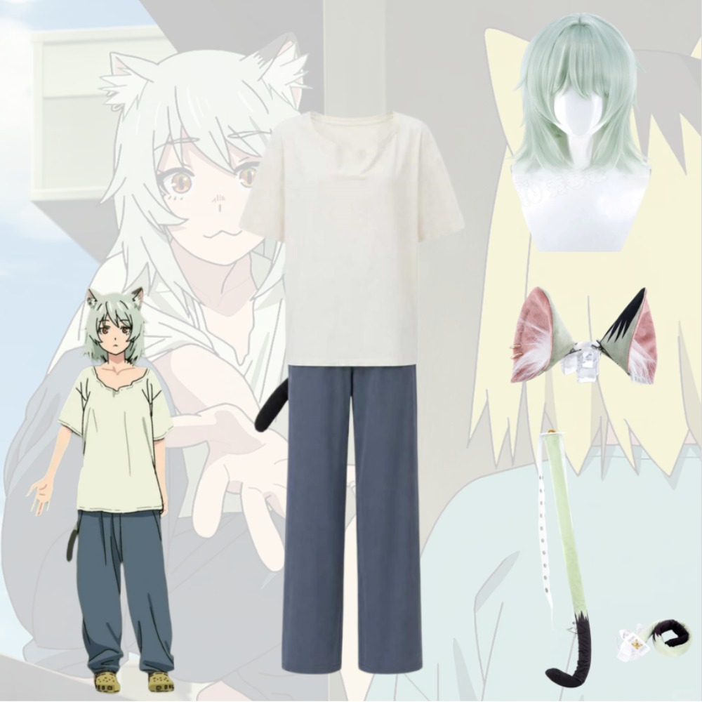 Anime Girl Merchandise - Yani Neko Chainsmoker Cat Nikuko Cosplay