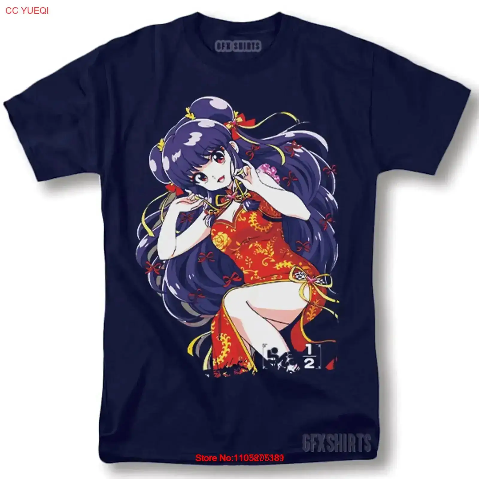 Anime Girl Merchandise - Ranma 1 2 Tişört Anime Manga