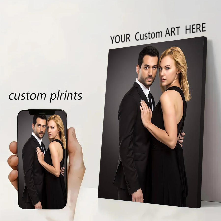 Anime Poster Print - Özel Baskı Kanvas Poster Anime Oyun