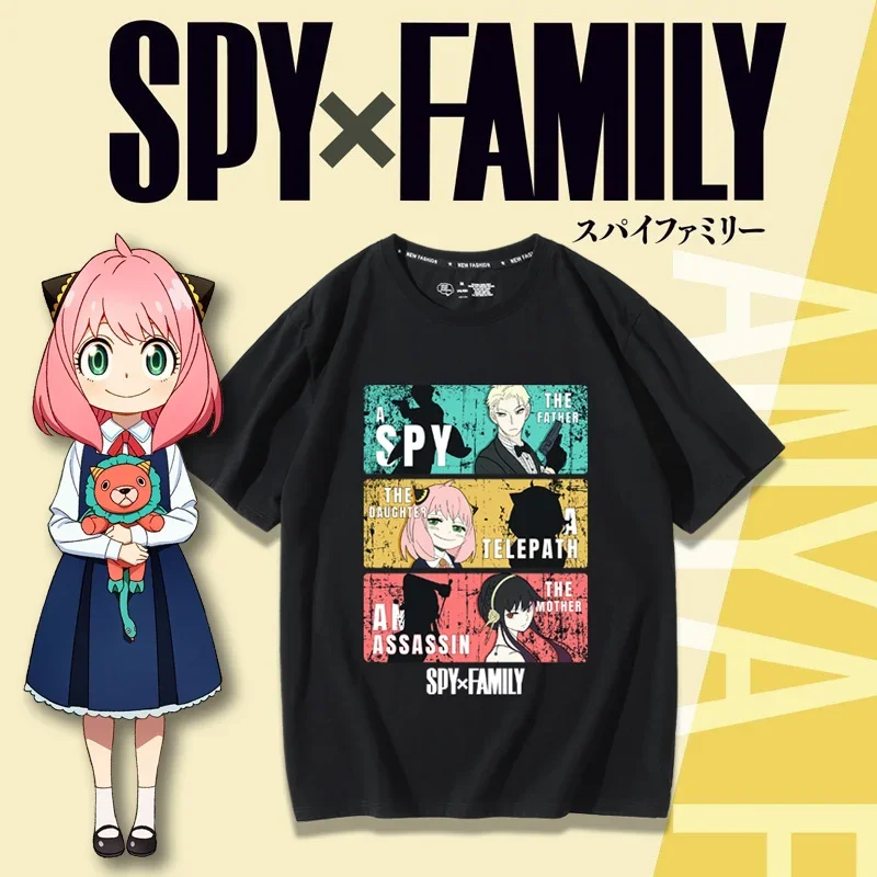 Anime Merchandise T Shirt - SPY×FAMILY Casus ve Aile Temalı Cosplay
