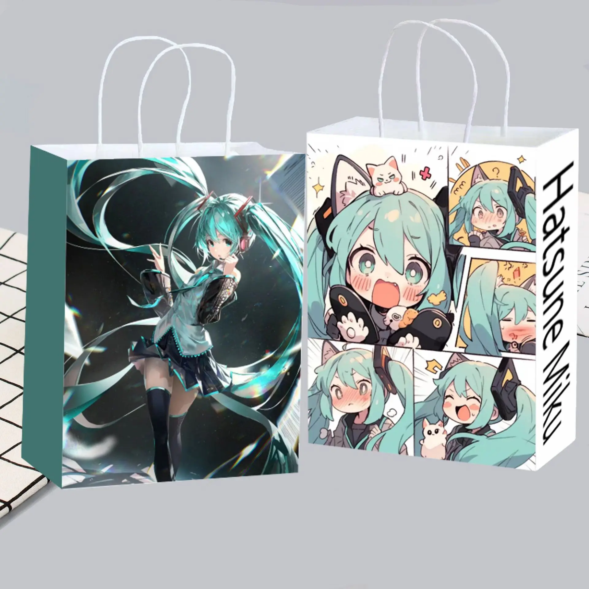 Sevimli Anime Hatsune Miku Kağ - Anime Merchandise Bag incelemesi ve fiyatı