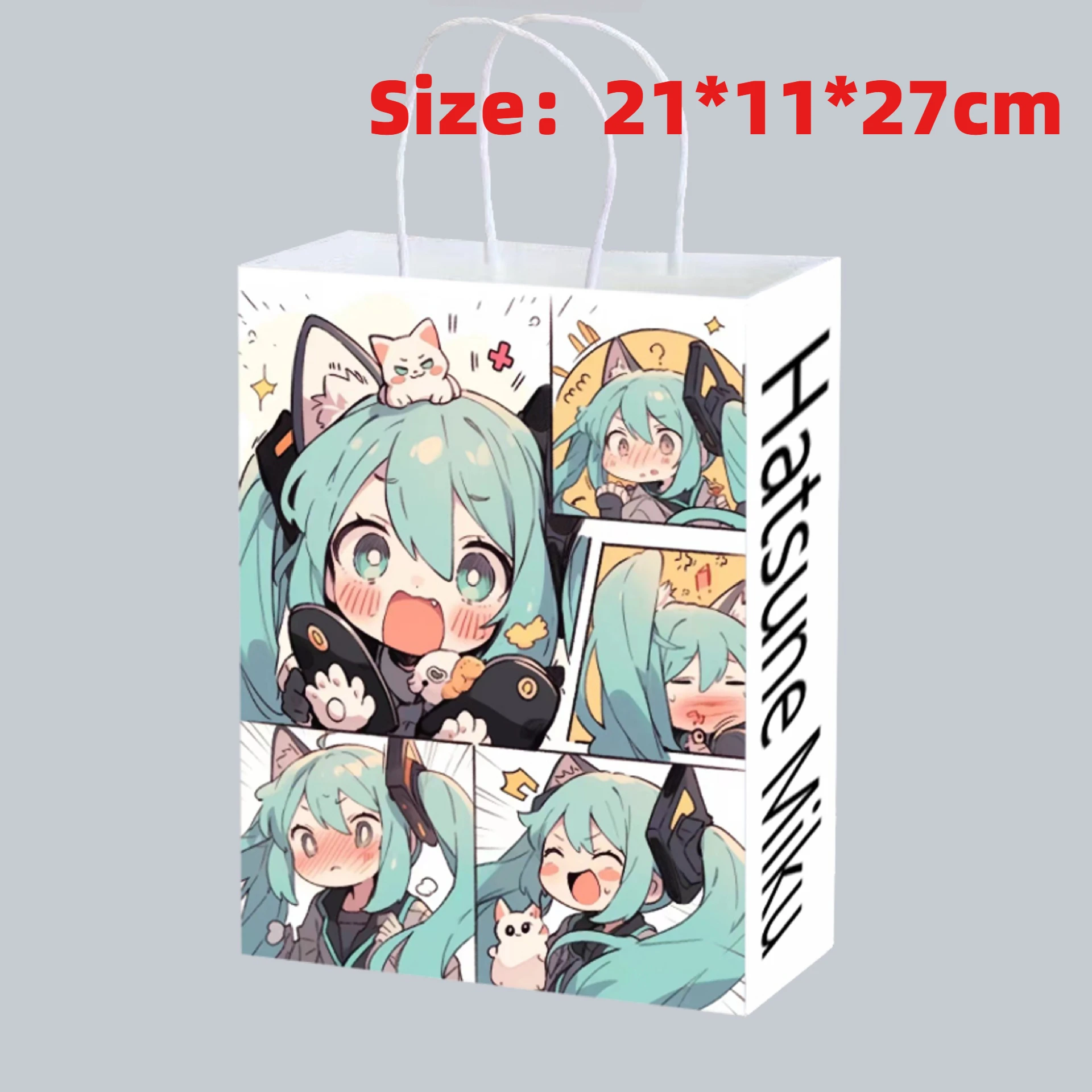 Sevimli Anime Hatsune Miku Kağ - Anime Merchandise Bag incelemesi ve fiyatı