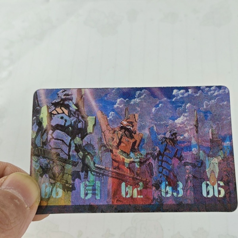 EVA Kartları Shinji Rei Asuka  - Evangelion Anime Merchandise incelemesi ve fiyatı