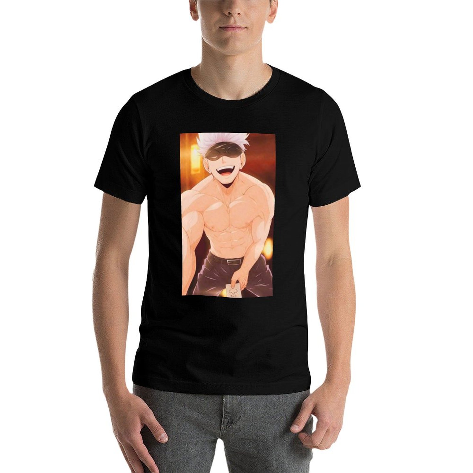 Gojo Satoru Ürünleri Erkekler  - Anime Merchandise T Shirt incelemesi ve fiyatı