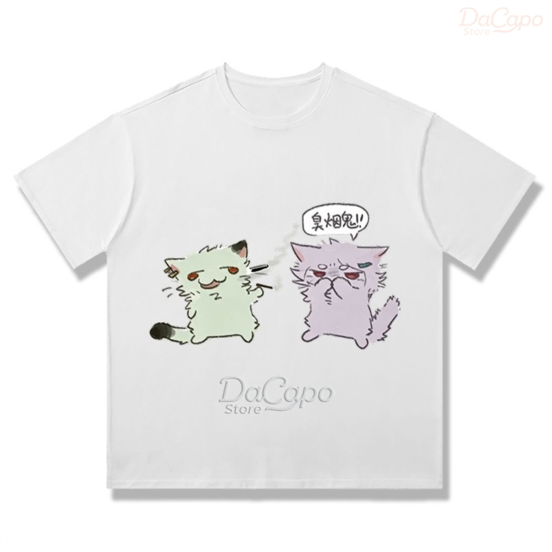 Chainsmoker Kedi Yaniko Satou  - Anime Merchandise T Shirt incelemesi ve fiyatı